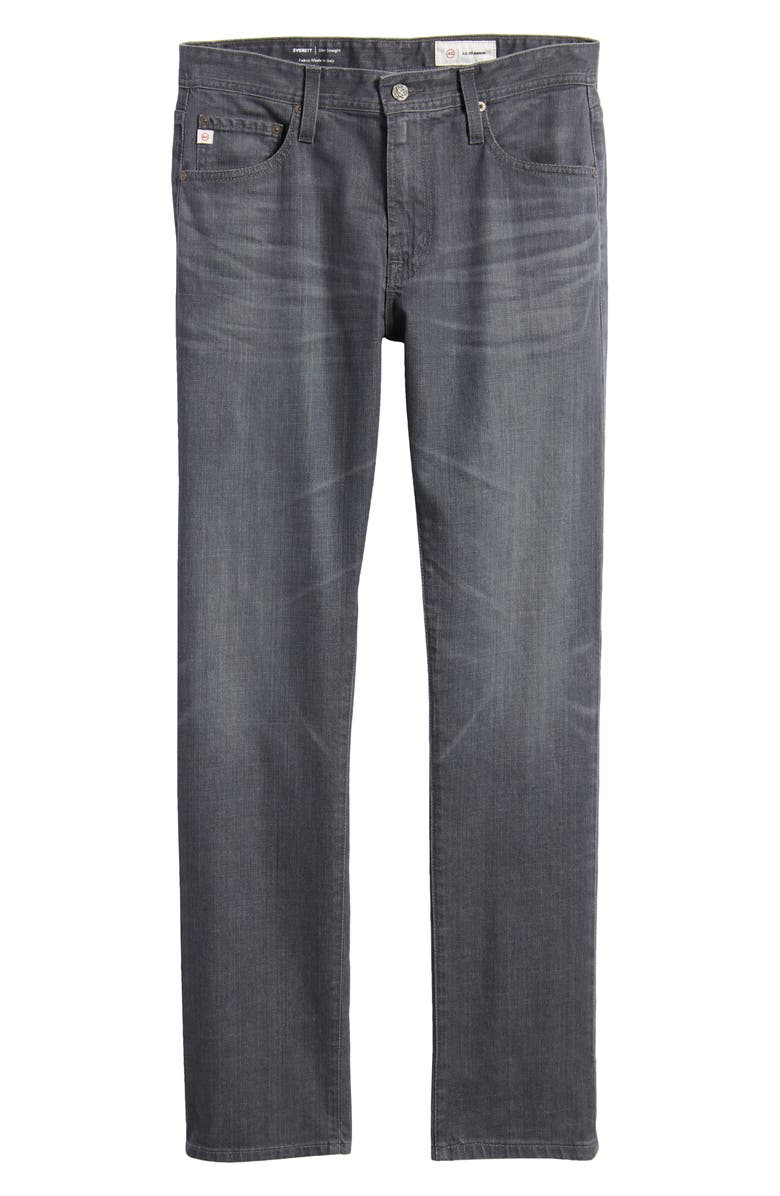 AG Everett Slim Straight Leg Jeans, Alternate, color, 7 Years Rambler