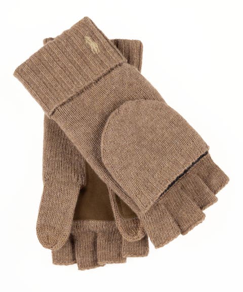 Wool Blend Convertible Gloves