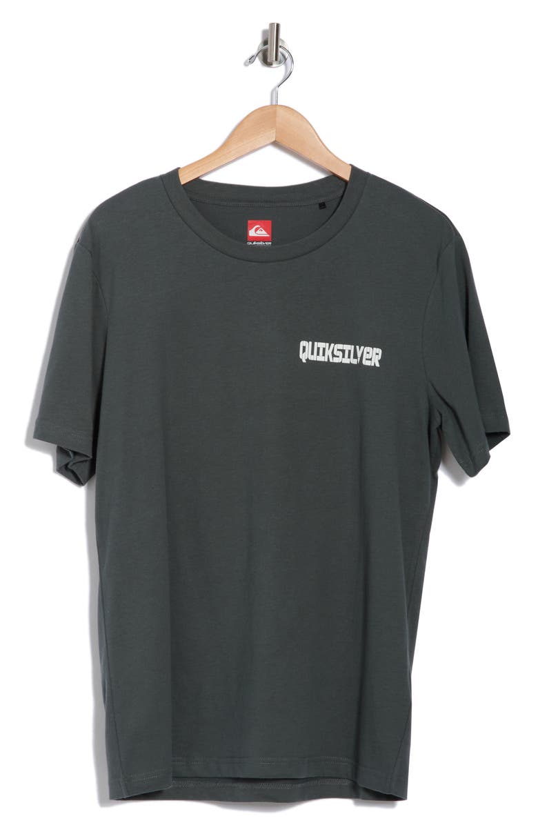 Quiksilver Logo Cotton Graphic T-Shirt, Alternate, color, 