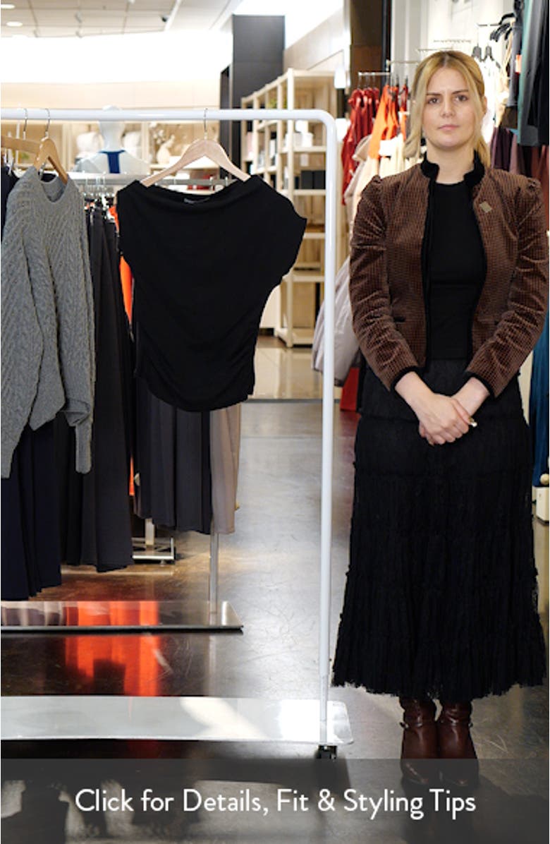 Drape One-Shoulder Top, sales video thumbnail