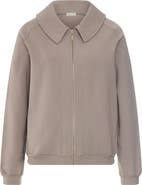 HANRO Natural Living Cotton Blend Zip-Up Jacket