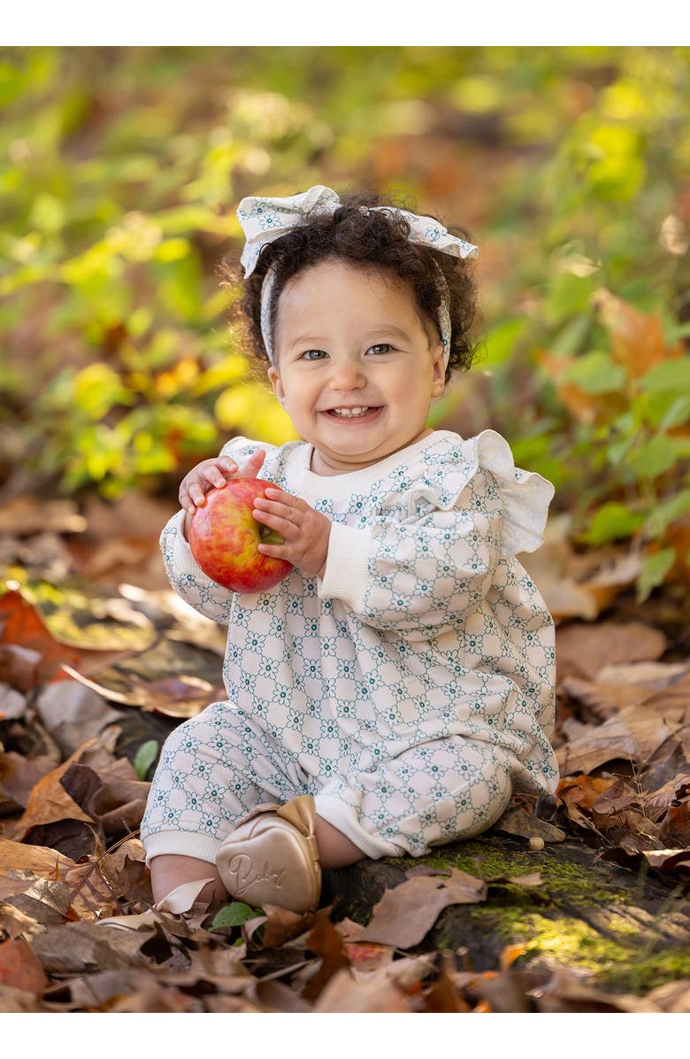 Mabel + Honey Lillian Romper, Alternate, color, Green