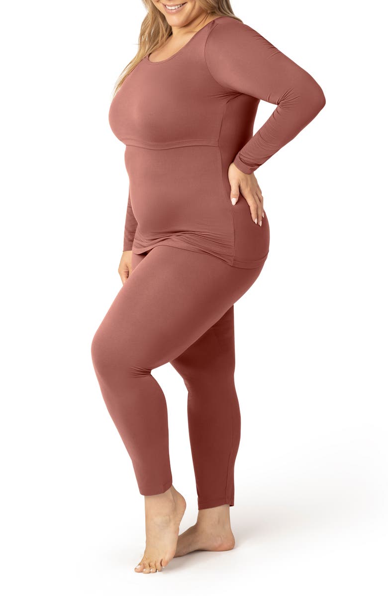 Kindred Bravely Jane Nursing Pajamas, Alternate, color, 