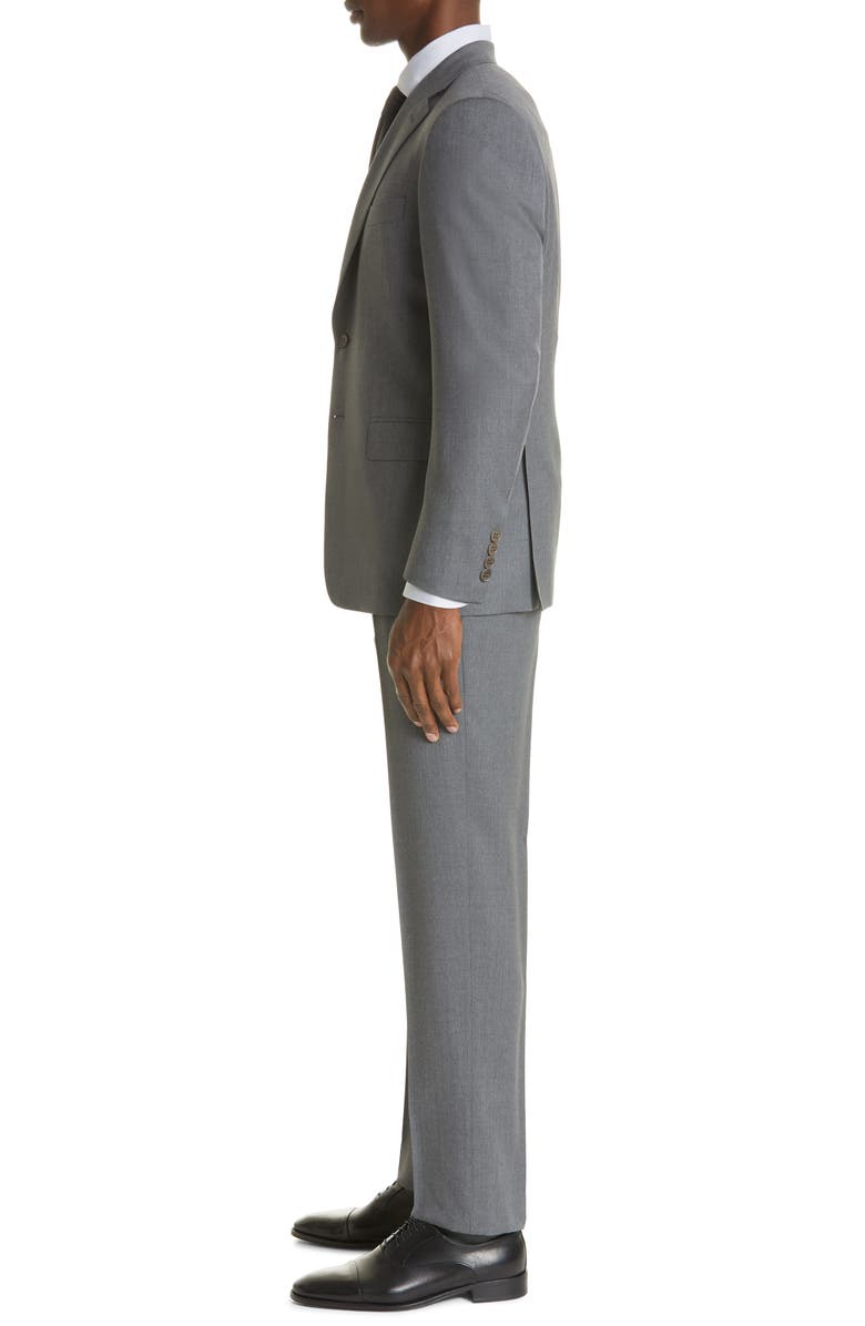 Canali Siena Solid Wool Suit, Alternate, color, 