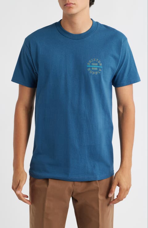 Oath V Cotton Logo Graphic T-Shirt