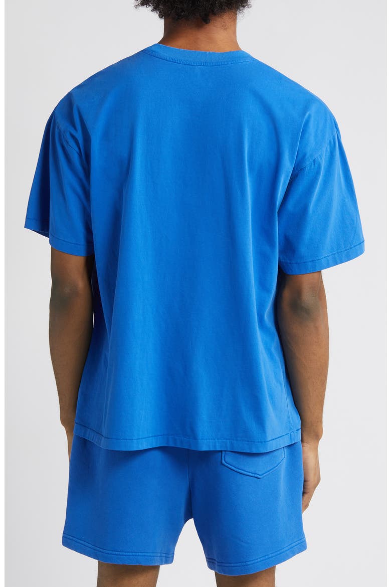 Core Oversize Organic Cotton Jersey T-Shirt, Alternate, color, VINTAGE COBALT