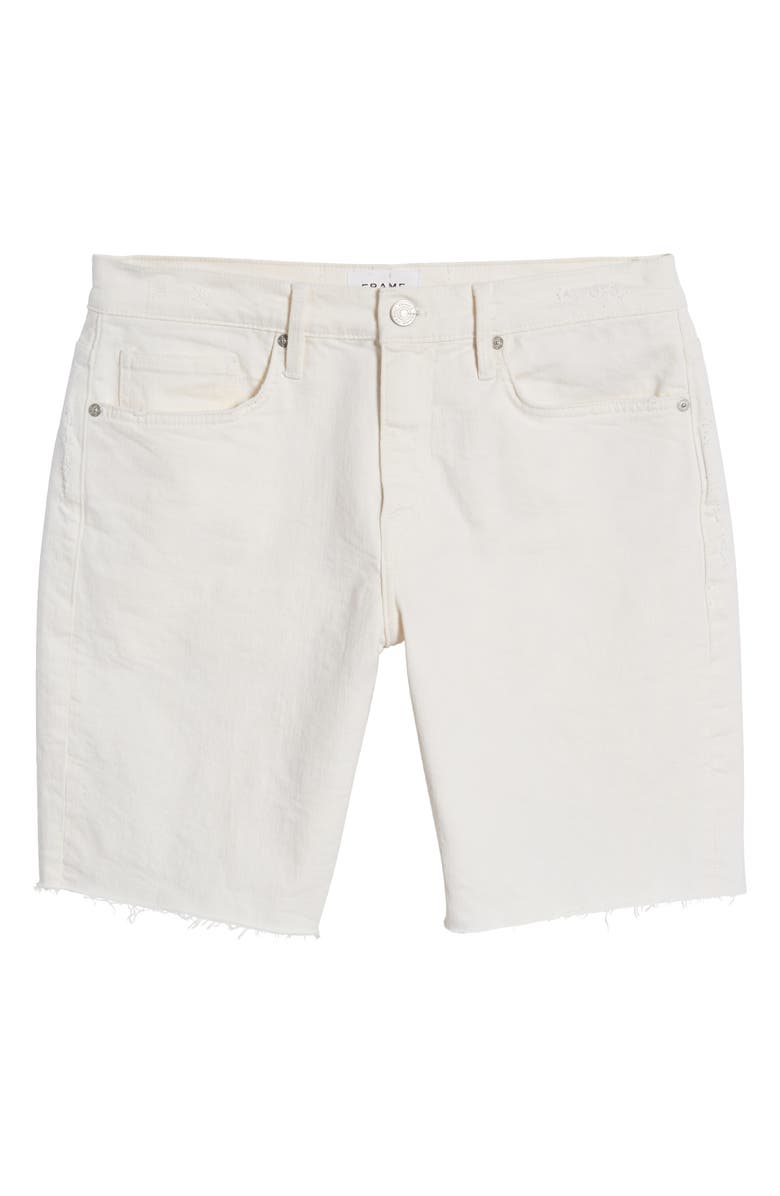 FRAME L'Homme Cutoff Denim Shorts, Alternate, color,