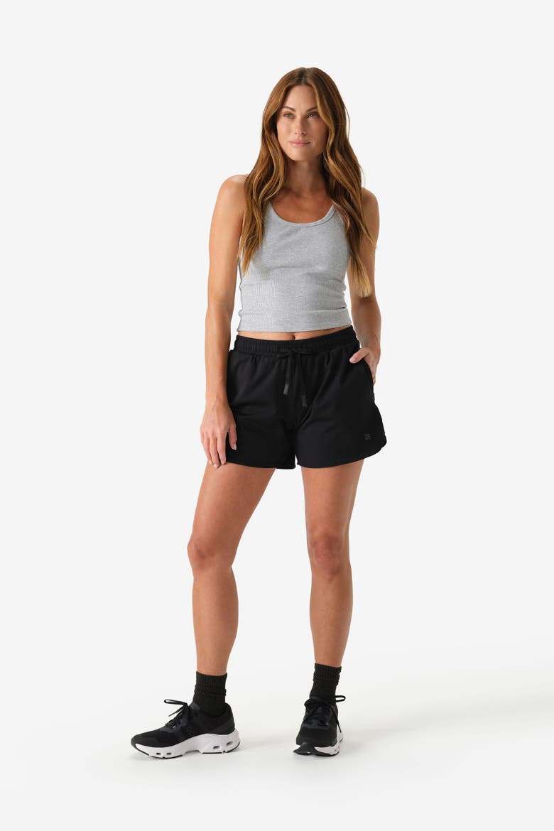 Women's Fieldsheer Everyday Athletic Short, Alternate, color, Black