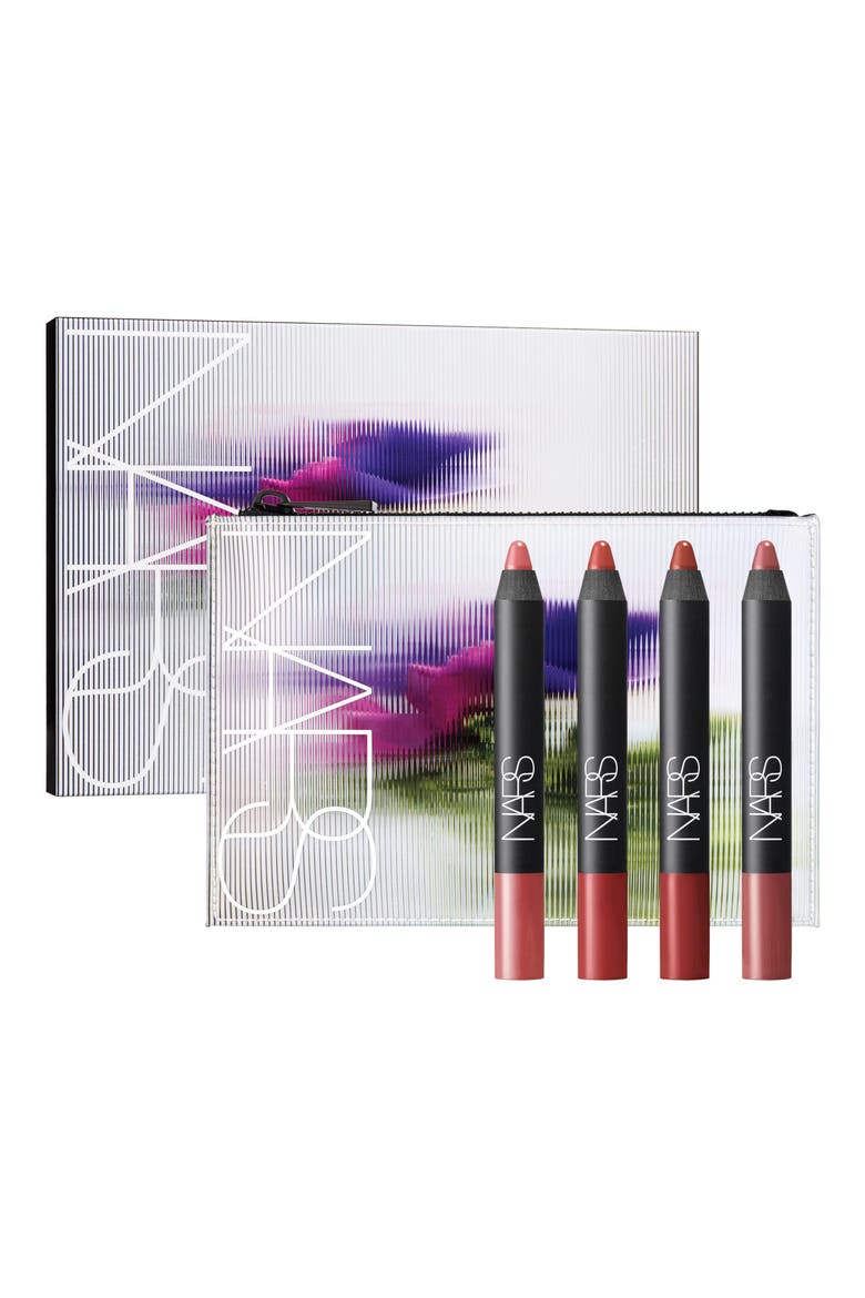 Velvet Matte Lipstick Pencil Set, Alternate, color, TRIBULATION (NEUTRAL)