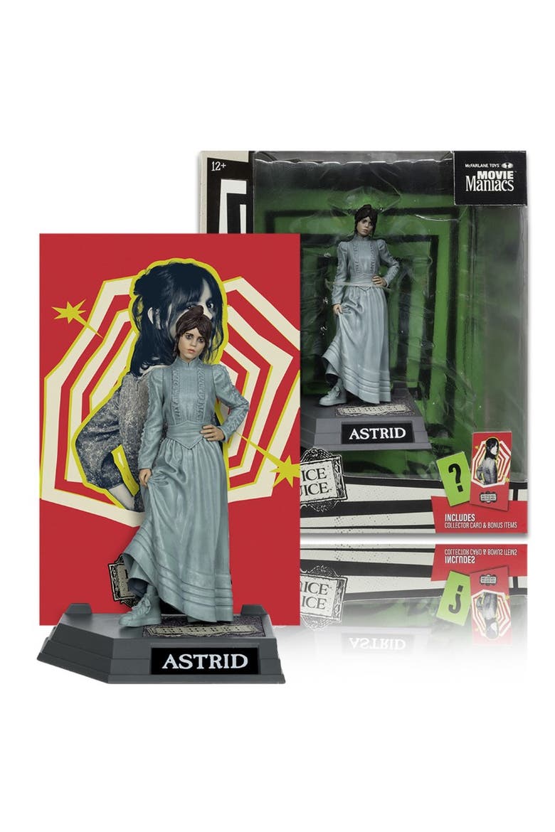 Astrid (Movie Maniacs Beetlejuice) McFarlane 6" Posed Figure, Main, color, Multi-Color