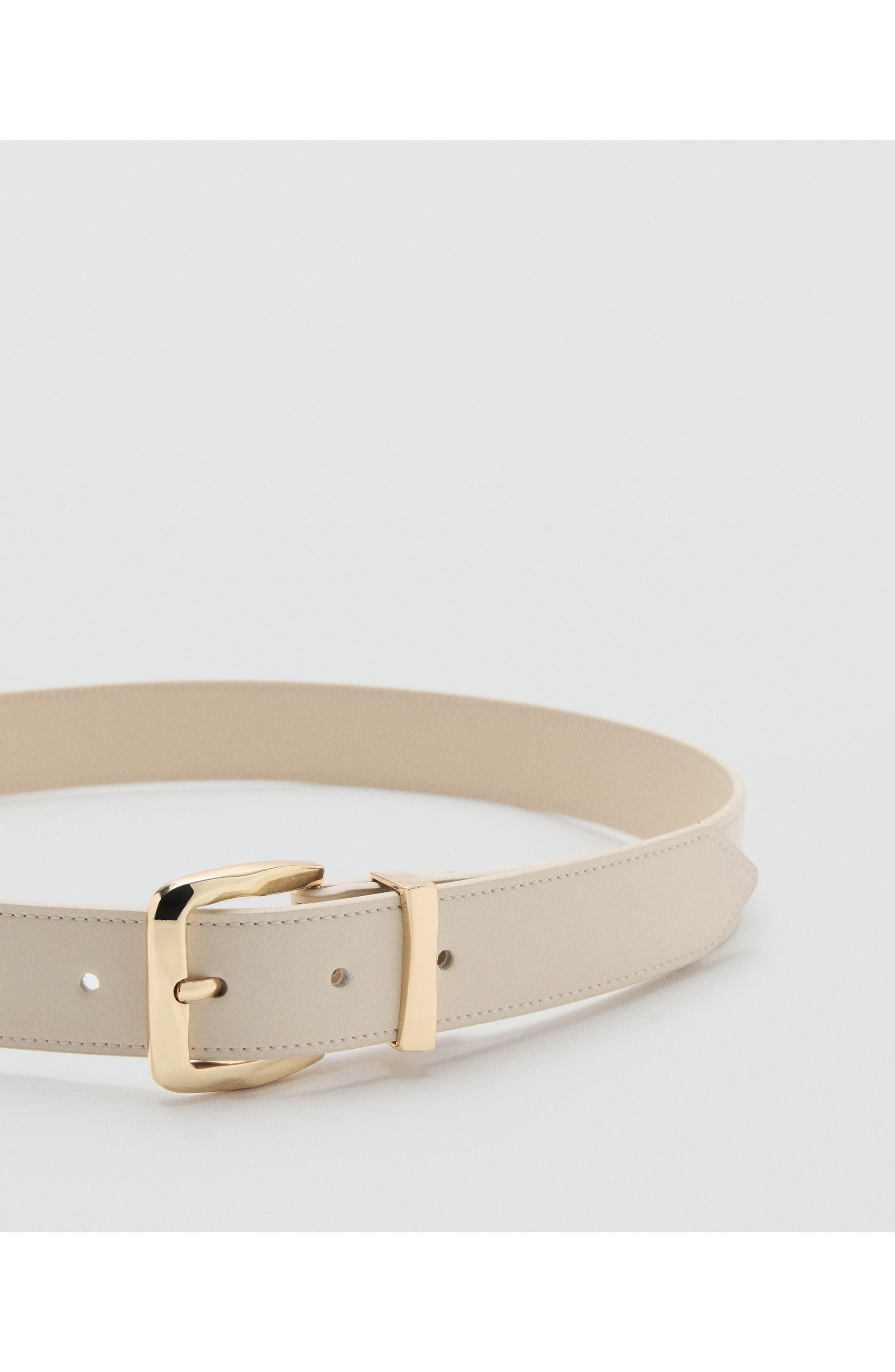 MANGO Embossed Buckle Faux Leather Belt (Women) | Nordstrom