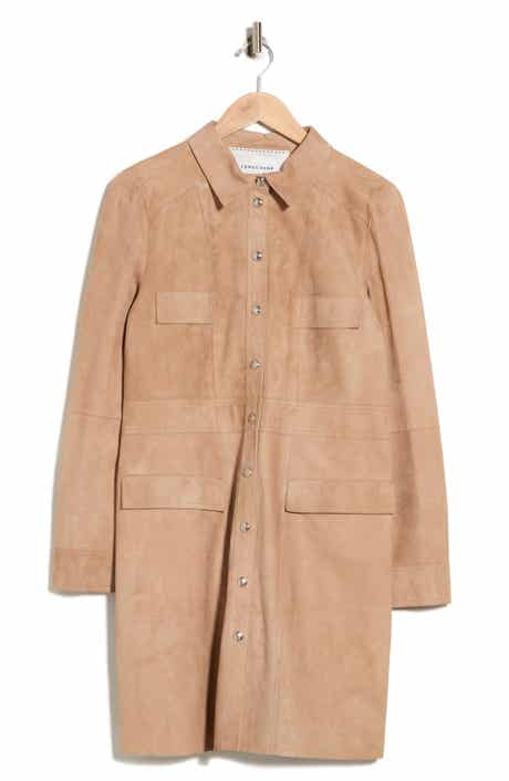 Leather Shirtdress