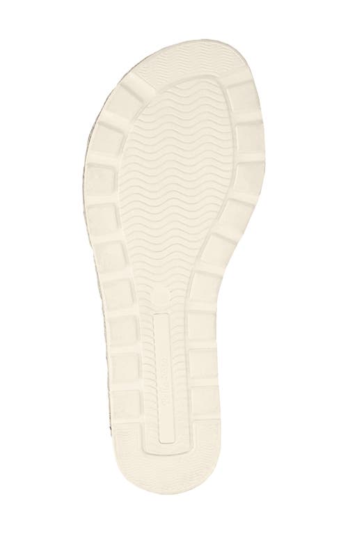 EASY STREET EASY STREET FRAN SLINGBACK WEDGE SANDAL 
