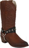 URBNKICKS Cowboy Leather Boots