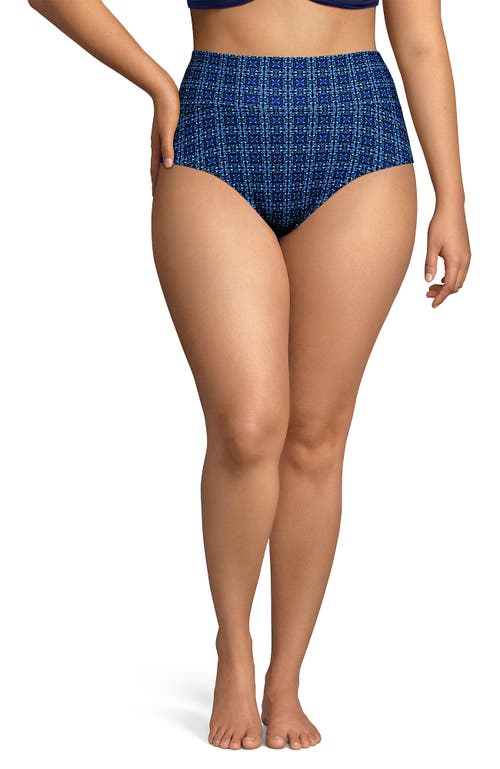 Shop Lands' End Plus Size Pinchless High Waisted Bikini Bottoms