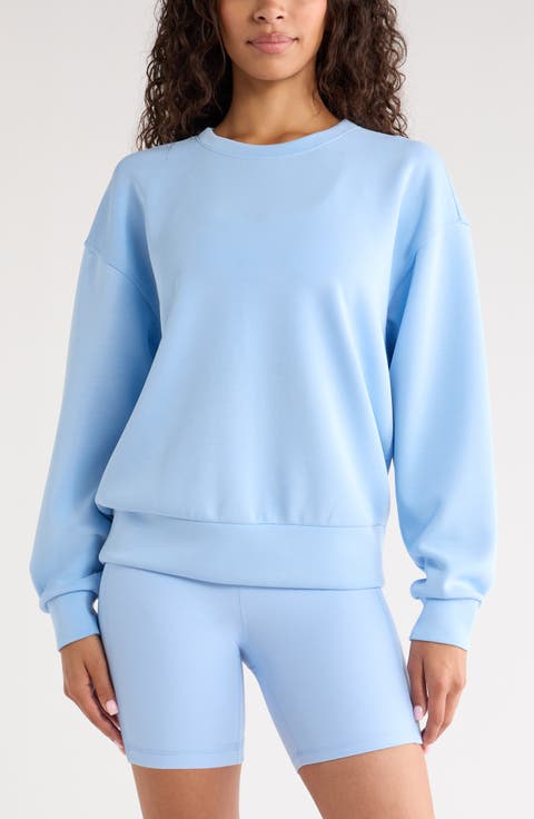 Soft Luxe Boxy Crew Sweatshirt