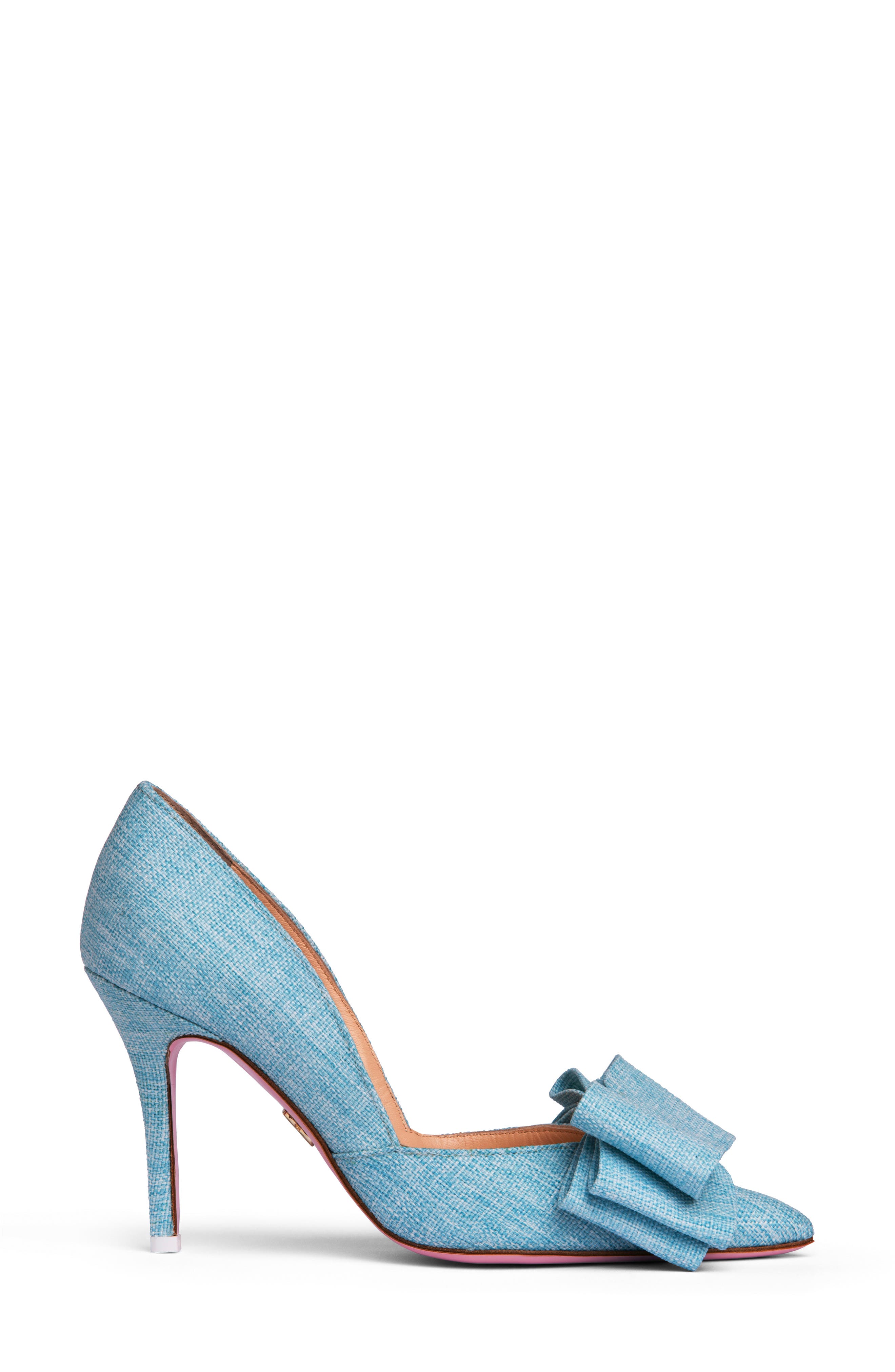 BEAUTIISOLES Oxsana Pointed Toe Pump, Alternate, color, Sky Blue