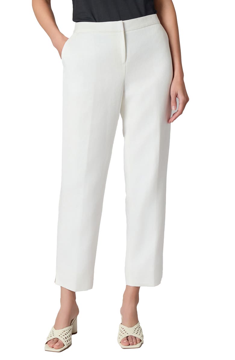 KASPER Linen Blend Pull-On Pants, Main, color, 