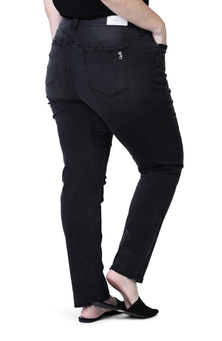 SLINK Jeans Mid Rise Slim Jeans, Alternate, color, 