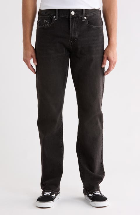 Ricky Studded Straight Leg Jeans