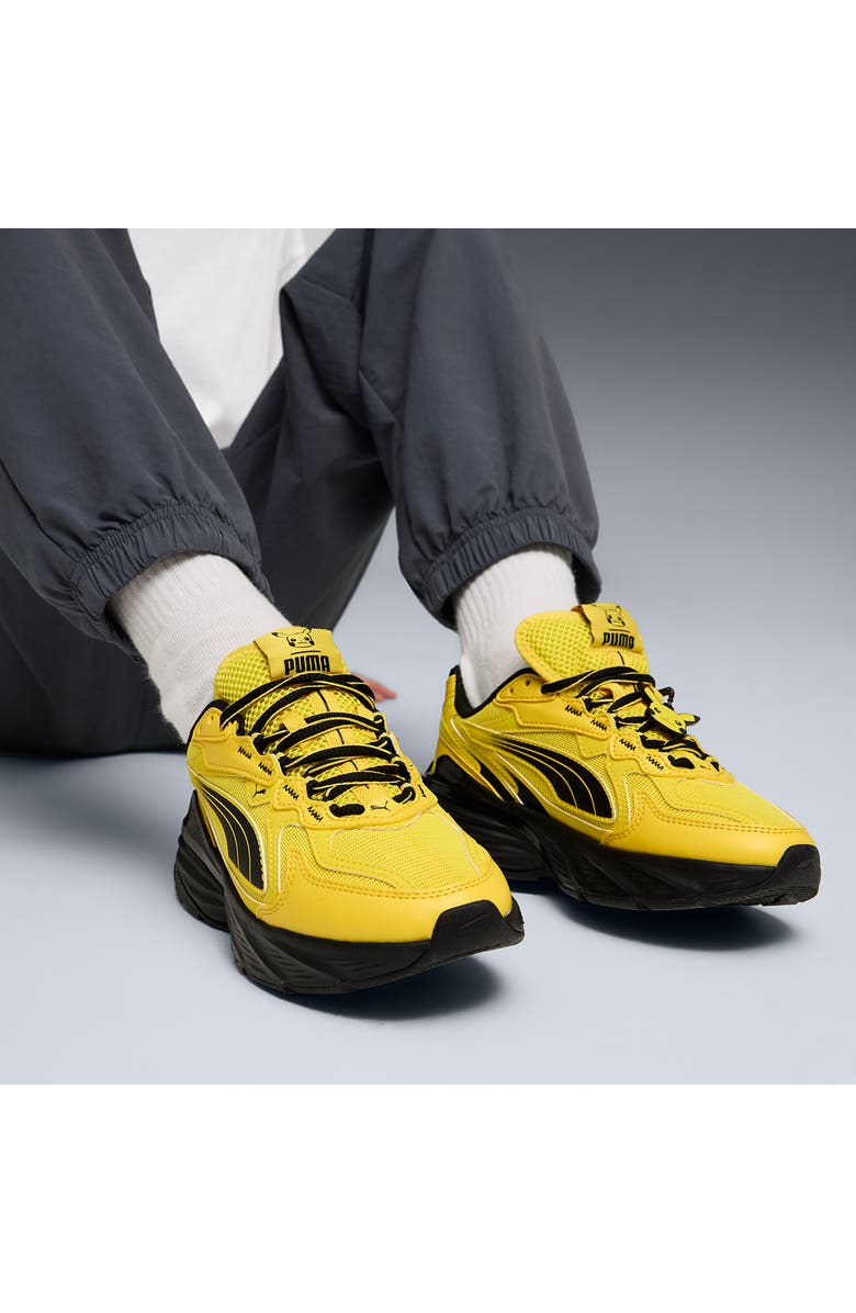 PUMA x POKÉMON Kids' Fade Nitro Pikachu Sneaker, Alternate, color, Energizing Yellow/ Puma Black