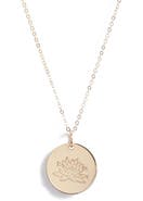 Nashelle Birth Flower Necklace