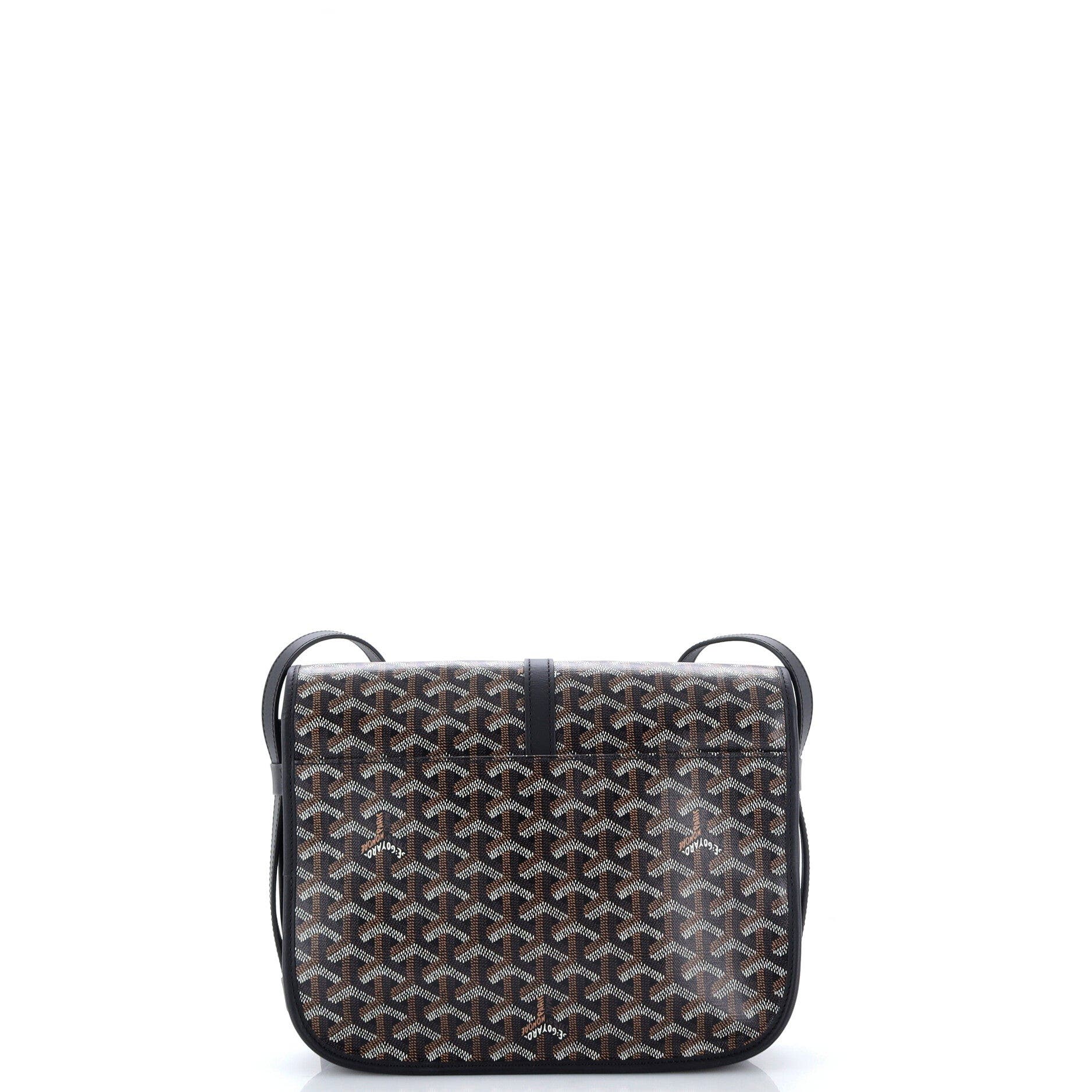 Belvedere II Messenger Bag Coated Canvas MM, Alternate, color, Black