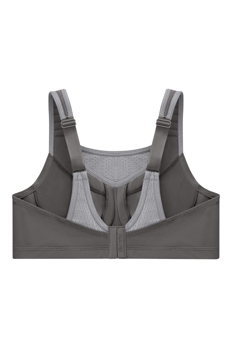 WonderWire® Custom Control Underwire Sports Bra, Alternate, color, GREY