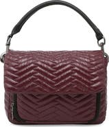 THINK ROYLN The Muse Moto Quilting Flap Shoulder Bag