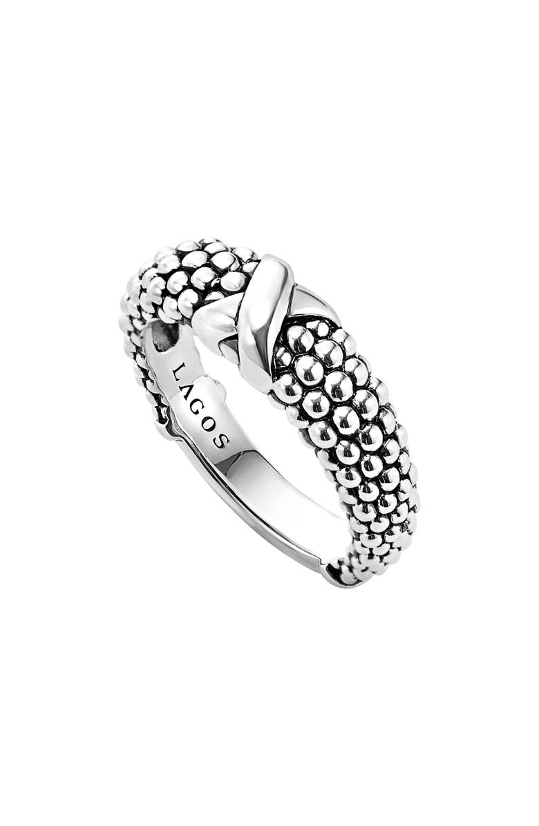 LAGOS Signature Caviar Ring, Main, color,