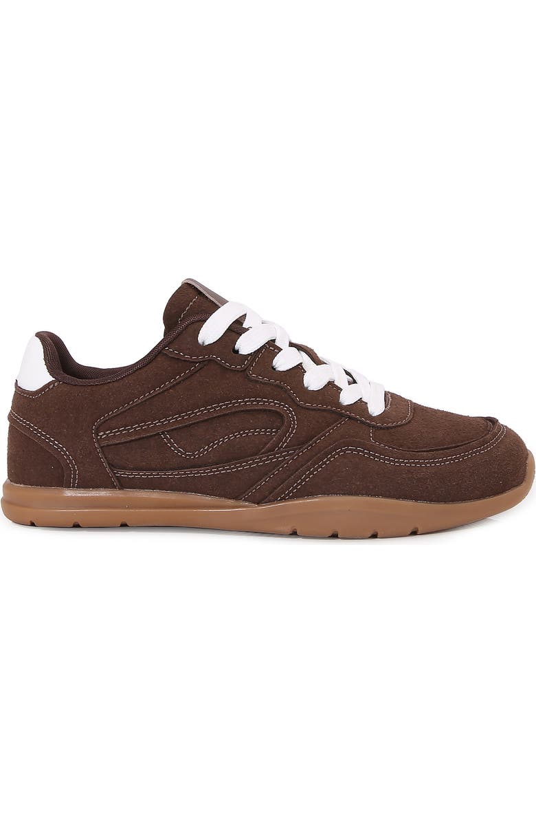 BERNESS Low Top Sneaker, Alternate, color, Brown