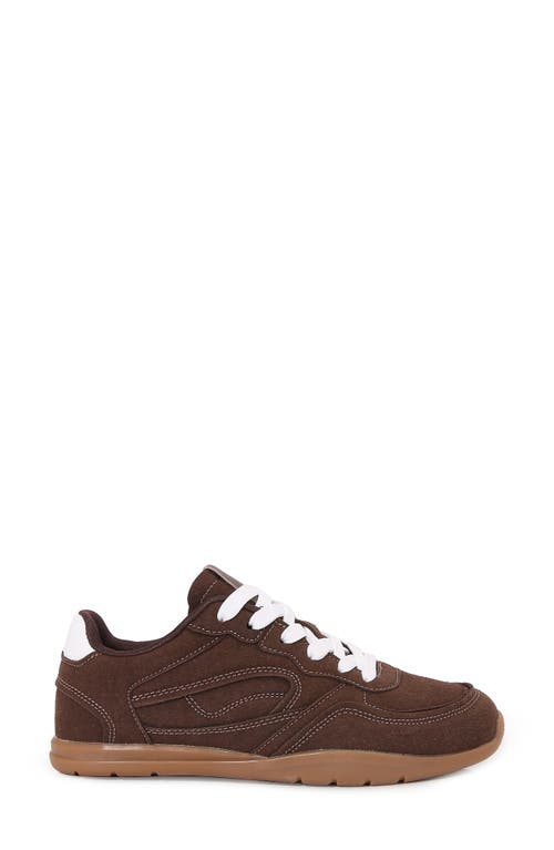Berness Low Top Sneaker In Brown