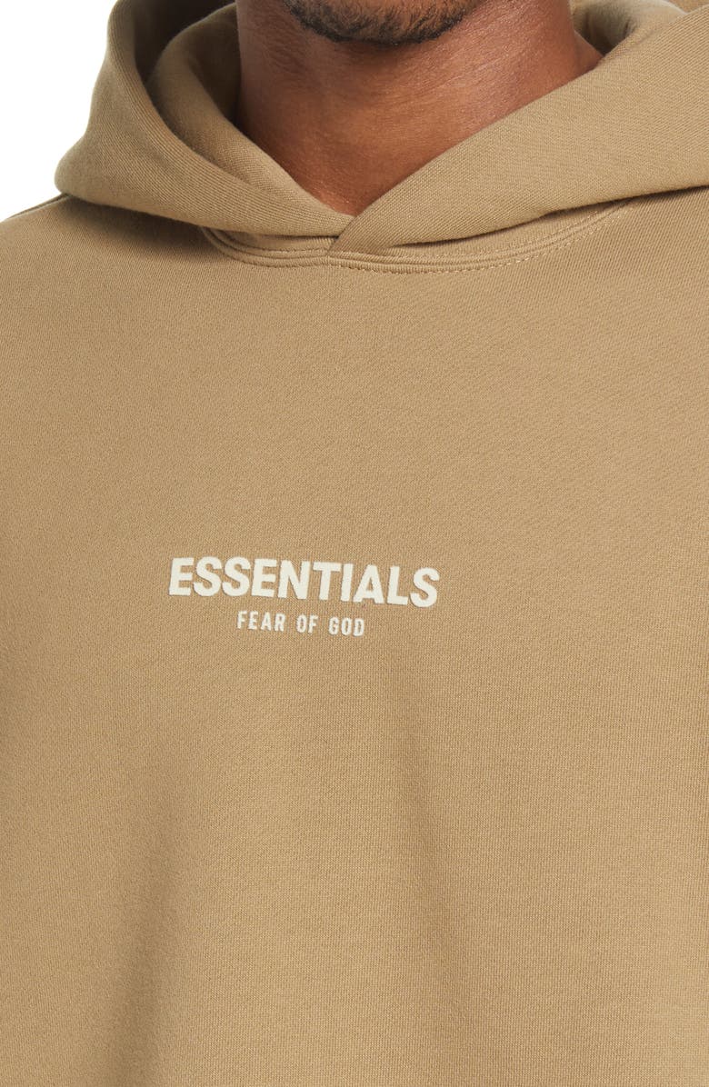 Fear of God Essentials Logo Relaxed Graphic Hoodie, Alternate, color,