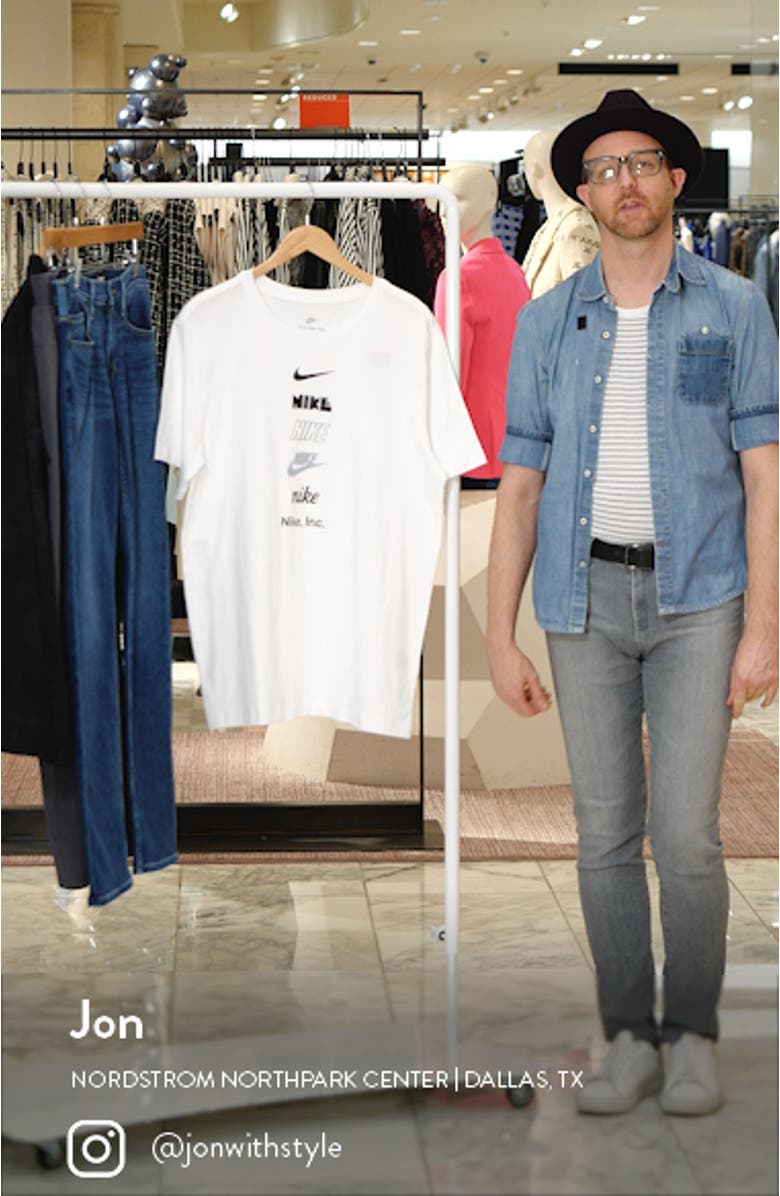 Sportswear Logo Graphic Tee, sales video thumbnail