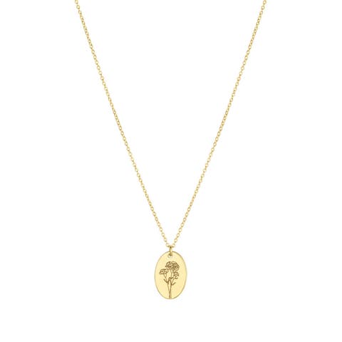 Louise Birth Flower Necklace