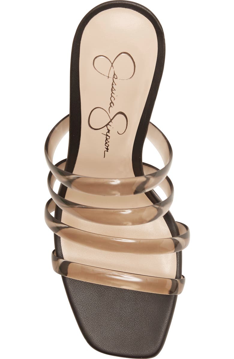 Jessica Simpson Oniela Clear Strap Slide Sandal, Alternate, color,
