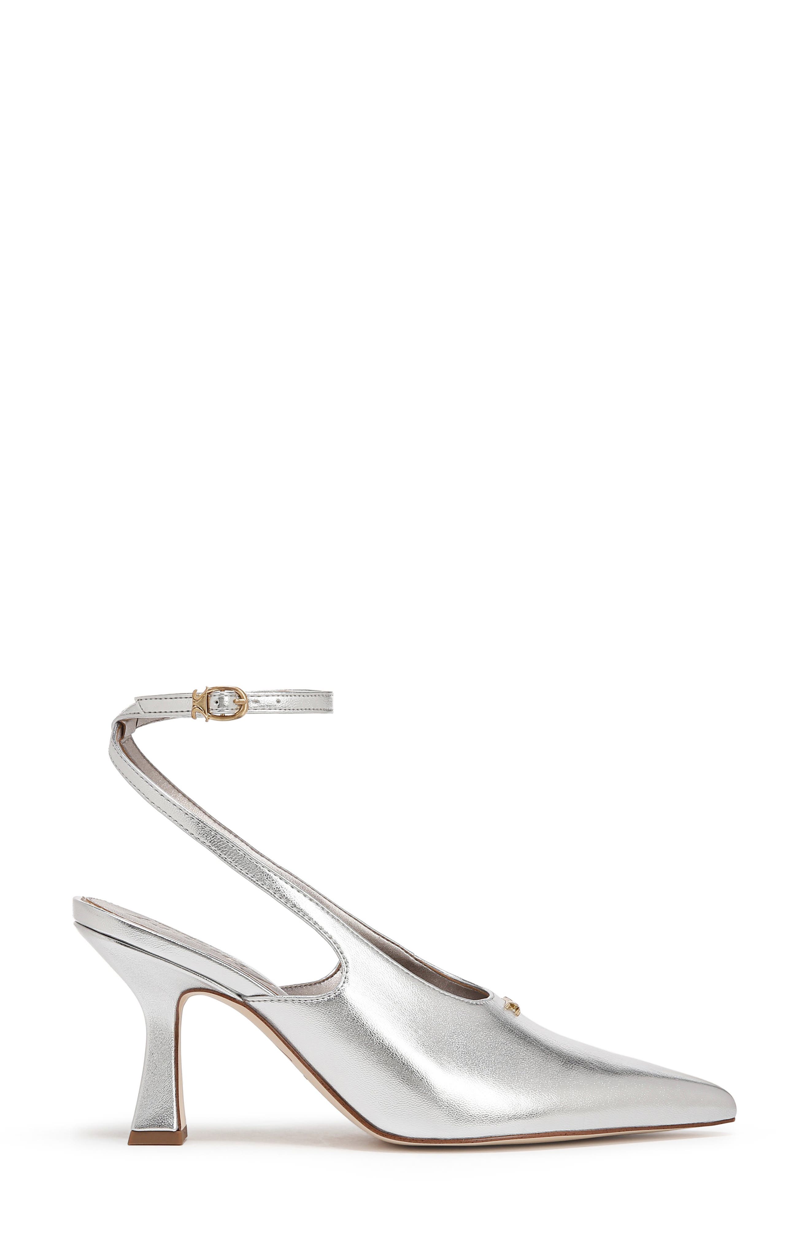 Circus NY by Sam Edelman Tara Slingback Pump, Alternate, color, Soft Silver