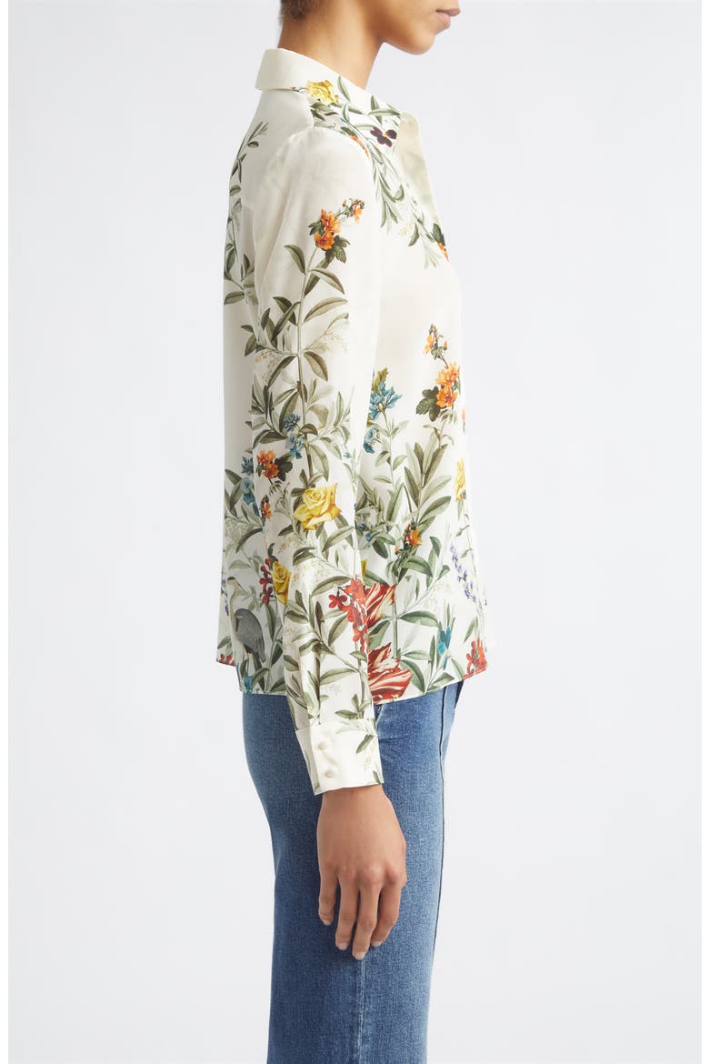 Willa Silk Top, Alternate, color, DESERT SPRIGS VANILLA