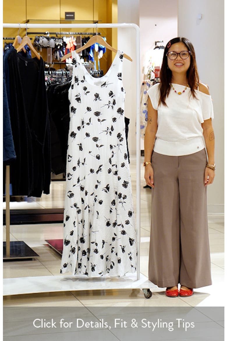 Floral Print Chiffon Dress video