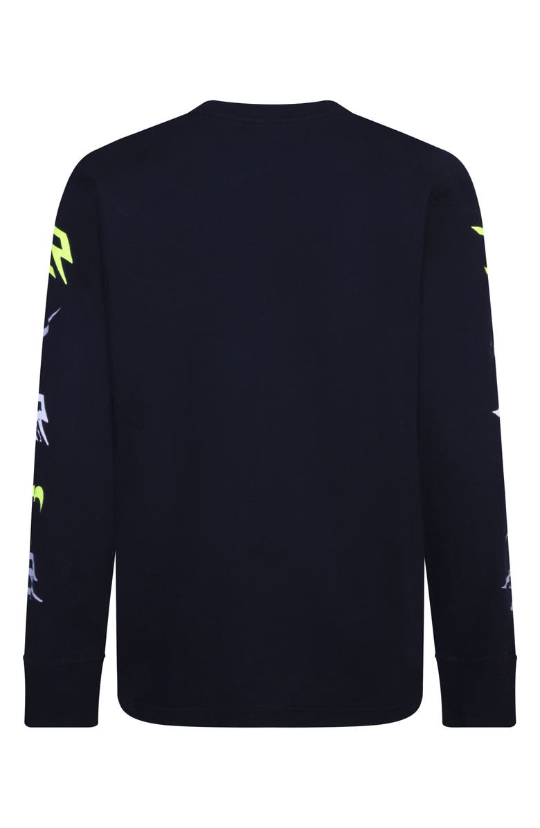 3 Brand Kids' Ticker Tape Long Sleeve Graphic T-Shirt, Alternate, color, 