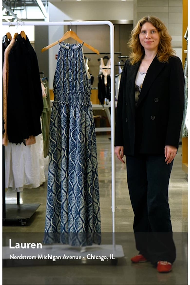 Print Maxi Sundress video