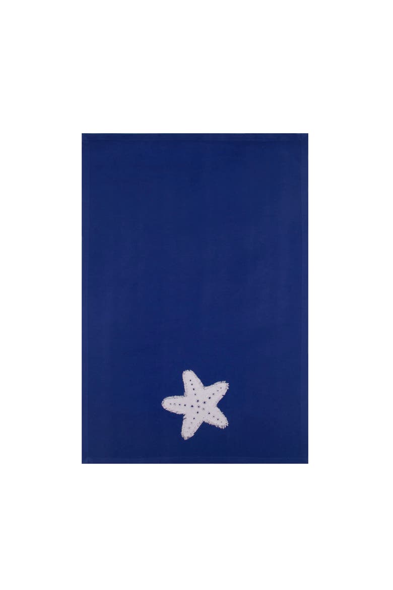 Coastal Tufted Striped Towels Set of 2, Alternate, color, Blue