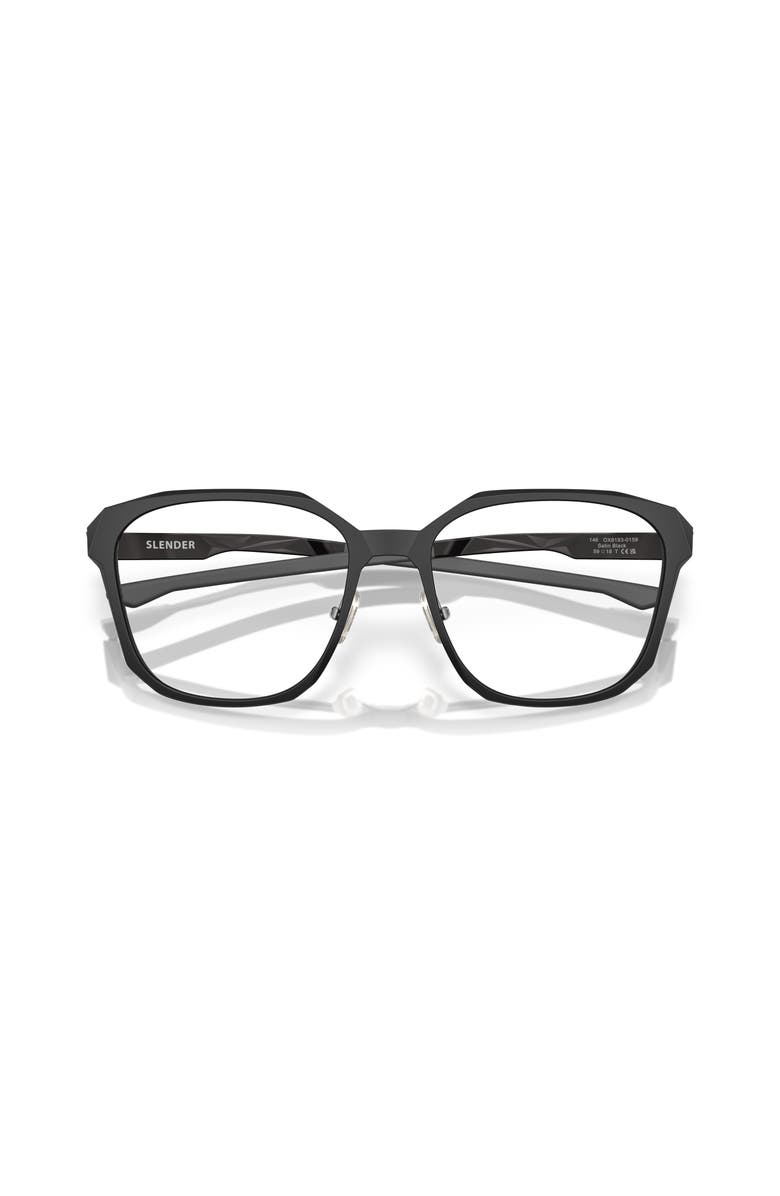 Oakley 59mm Square optical glasses, Alternate, color, Black