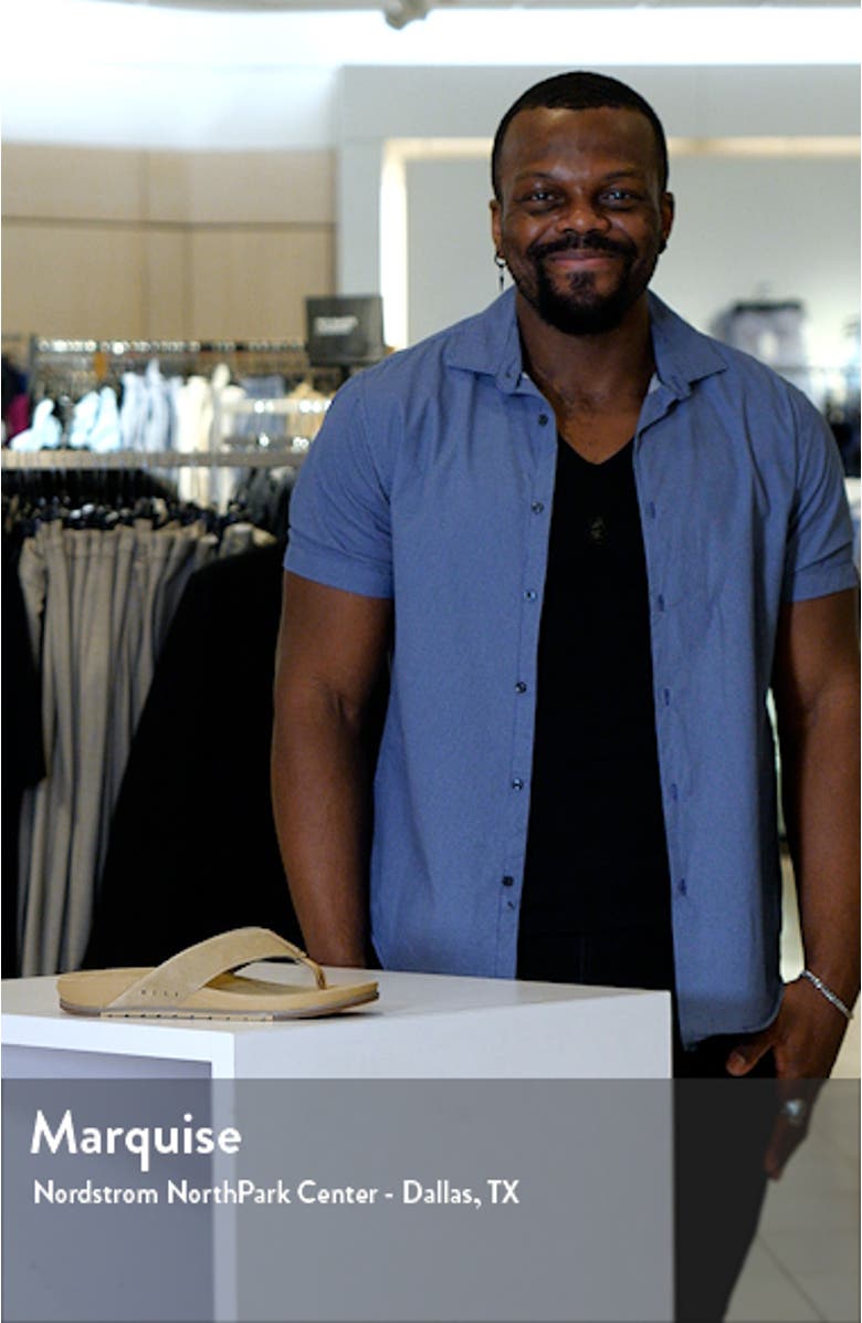 Ojai Suede Flip Flop, sales video thumbnail