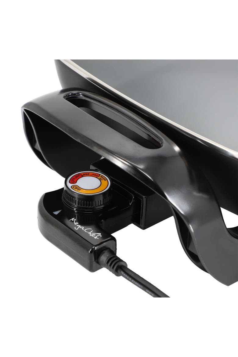 11.81 Inch Electric Skillet with Non-Stick Coating, Alternate, color, Black