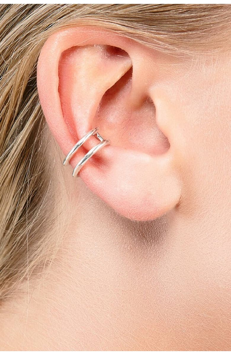 Lucy Quartermaine Art Deco Ear Cuff, Alternate, color,