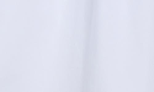 Know One Cares Tie Front Puff Sleeve Poplin Minidress In White