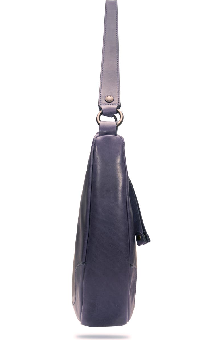 Frye Melissa Crescent Hobo Bag, Alternate, color, Eggplant