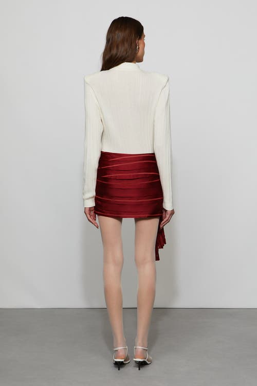 Et Ochs Reed Skirt In Red