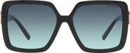 Tiffany & Co. 58mm Gradient Square Sunglasses